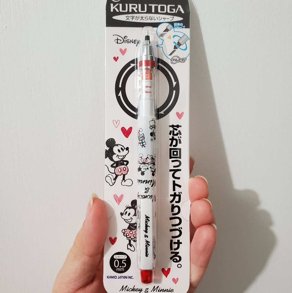 Disney Mickey & Minnie UNI Kurutoga pencil 0.5mm
